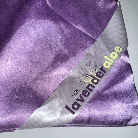 One Purple Satin Pillowcase #12 - Picture 2 of 6